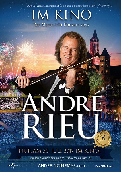 Filmplakat Andr Rieu - Das Maastricht Konzert 2017