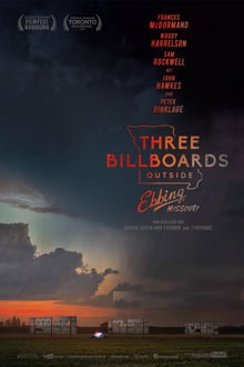 Filmplakat THREE BILLBOARDS OUTSIDE EBBING, MISSOURI 