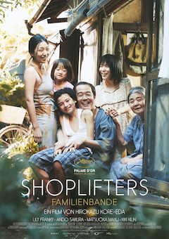 Filmplakat SHOPLIFTERS - Familienbande
