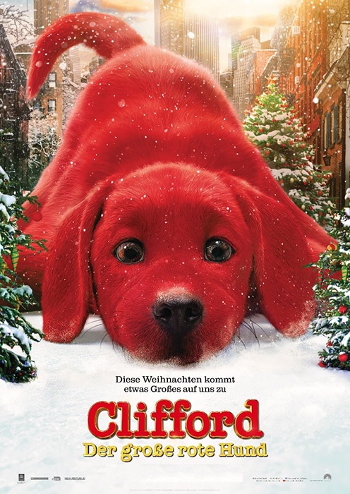 Filmplakat CLIFFORD-Der große rote Hund