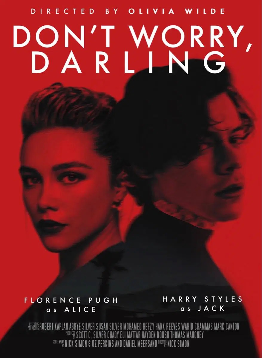 Filmplakat DON'T WORRY, DARLING 