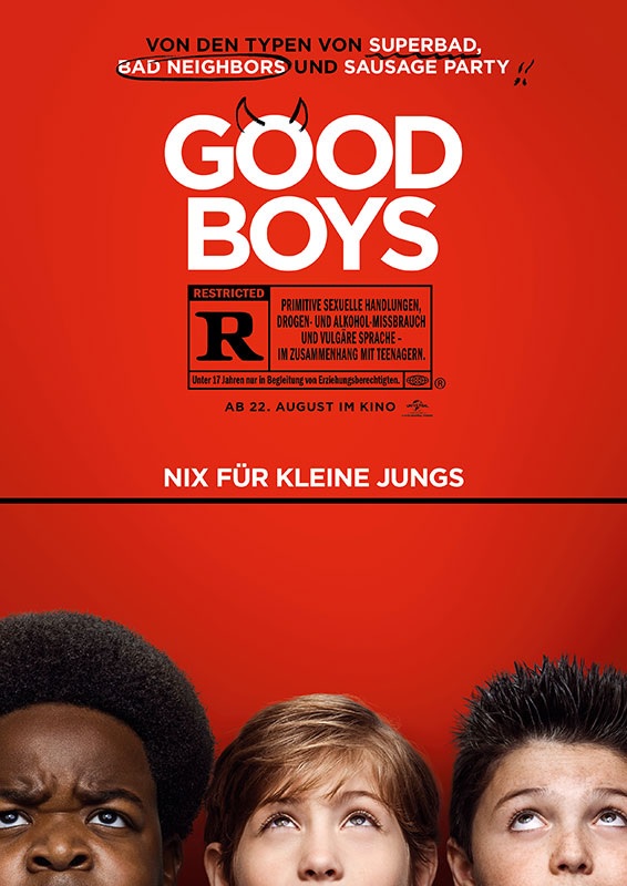 Filmplakat GOOD BOYS