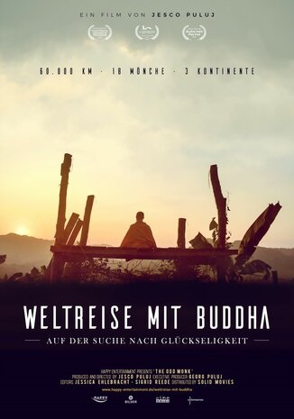 Filmplakat Weltreise mit Buddha - Auf der Suche nach Gckseligkeit