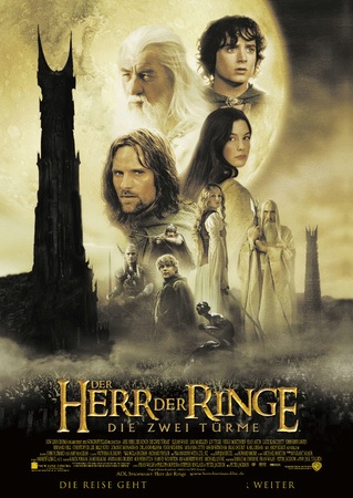 Filmplakat Der Herr der Ringe - Die zwei Trme  Extended Version