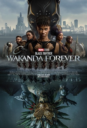 Filmplakat BLACK PANTHER: WAKANDA FOREVER