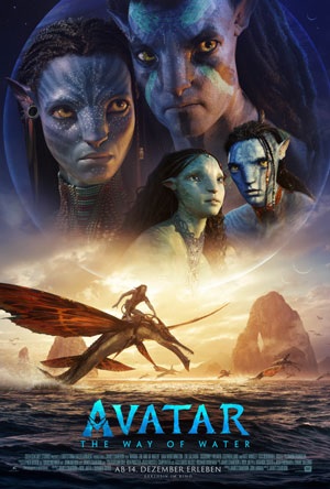 Filmplakat AVATAR 2: THE WAY OF WATER
