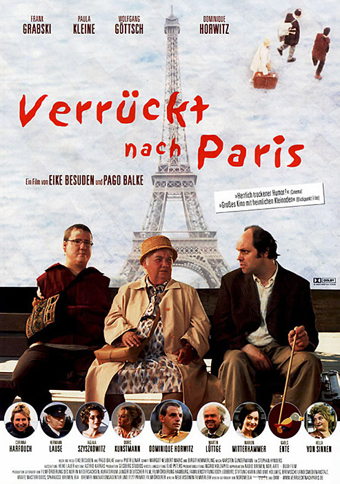 Filmplakat Verrückt nach Paris