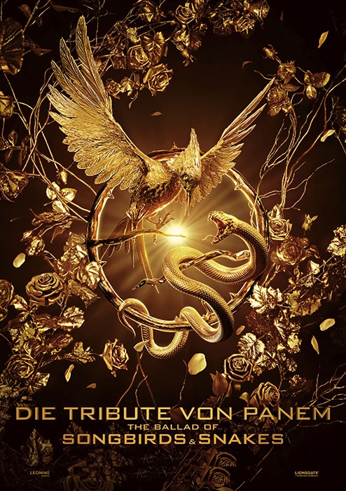 Filmplakat Die Tribute von Panem - The Ballad of Songbirds & Snakes