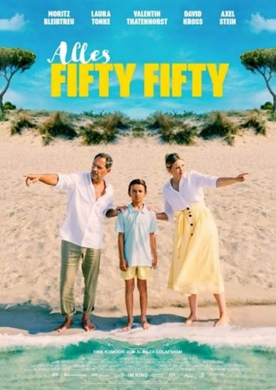 Filmplakat ALLES FIFTY FIFTY